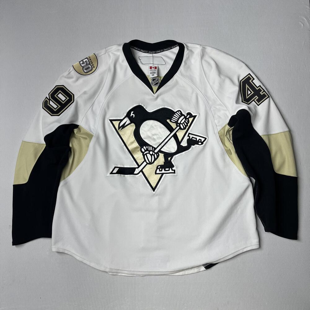 Pittsburgh Penguins Jersey Signed Mens 58 Hockey Muzzin #49 Game Issued CCM 2007